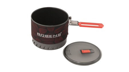 Котелок Robens Turbo Pot (14.8 x 11 см; grey/red)